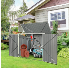 Horizontal 6' x 3' Storage Shed product